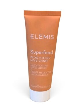 ELEMIS Superfood Glow Priming Moisturiser Tube — Peach 20ml 0.6fl Oz NEW SEALED